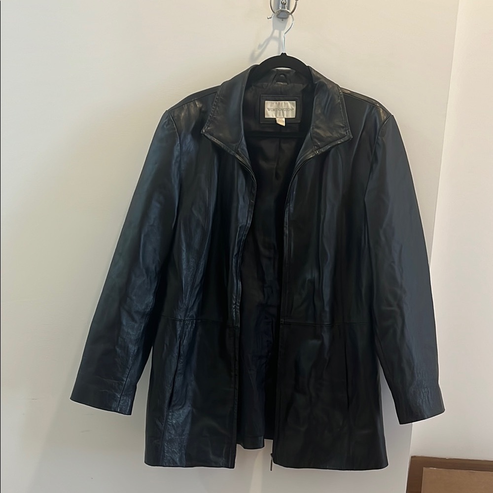 Women's Black Soft Leather Jacket